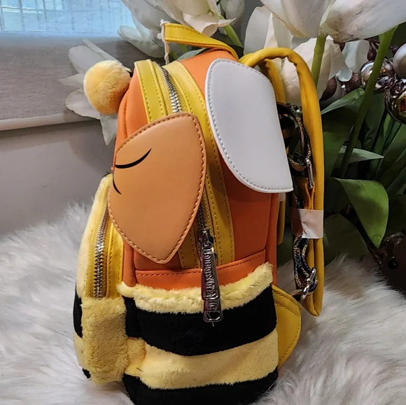 Disney Winnie the Pooh Heffalump Heffabee Cosplay Mini Backpack new - Picture 4 of 7